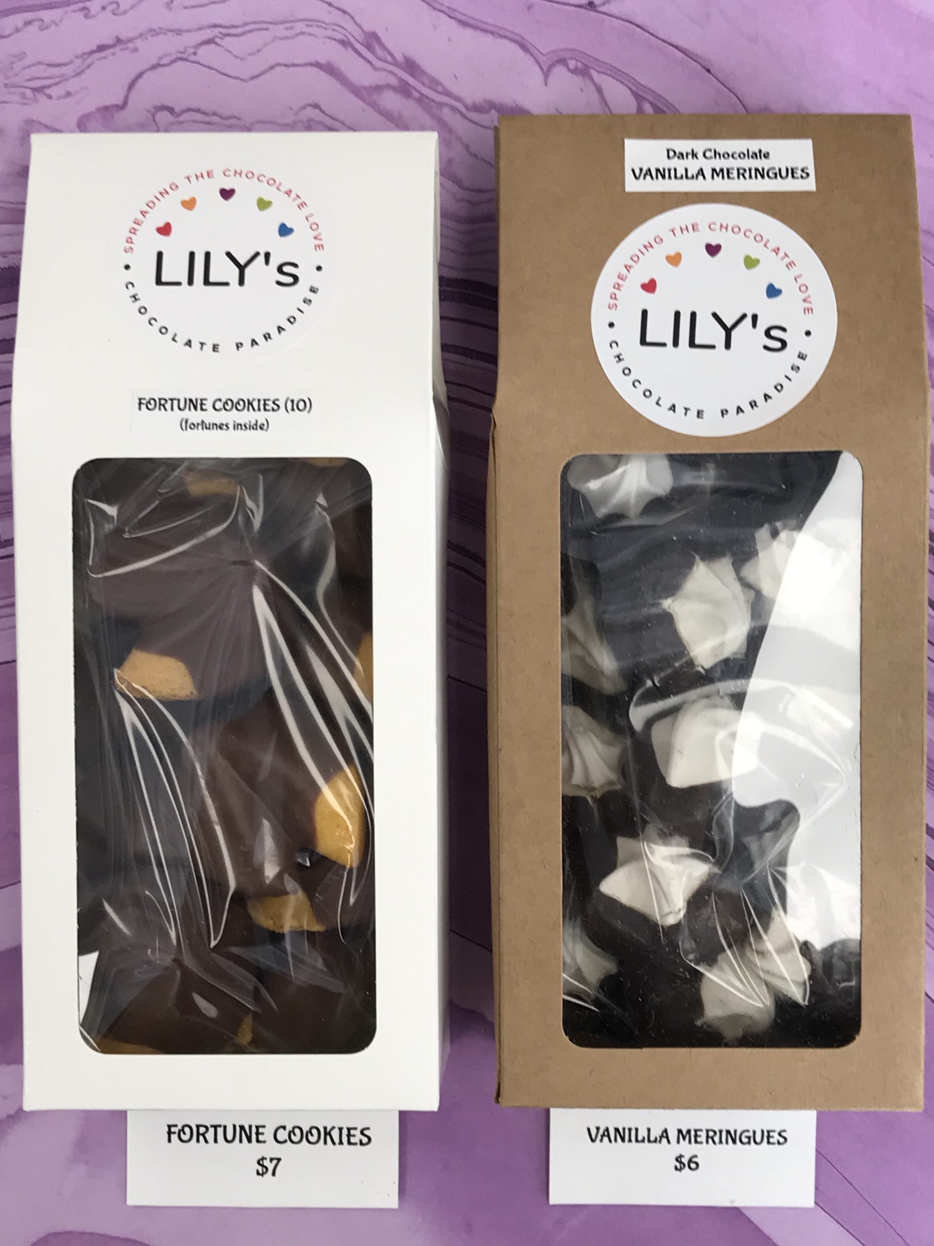 Lily's Chocolate Paradise Happily spreading the