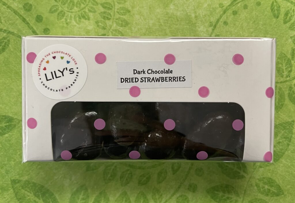 Dried Strawberries in Dark Chocolate  $6