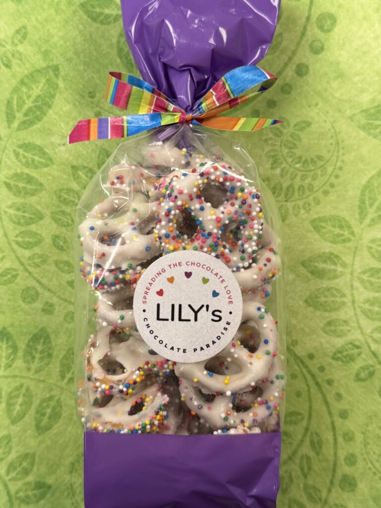 Celebration Pretzels $6