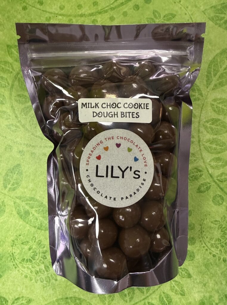 Milk Chocolate Cookie Dough Bites $7