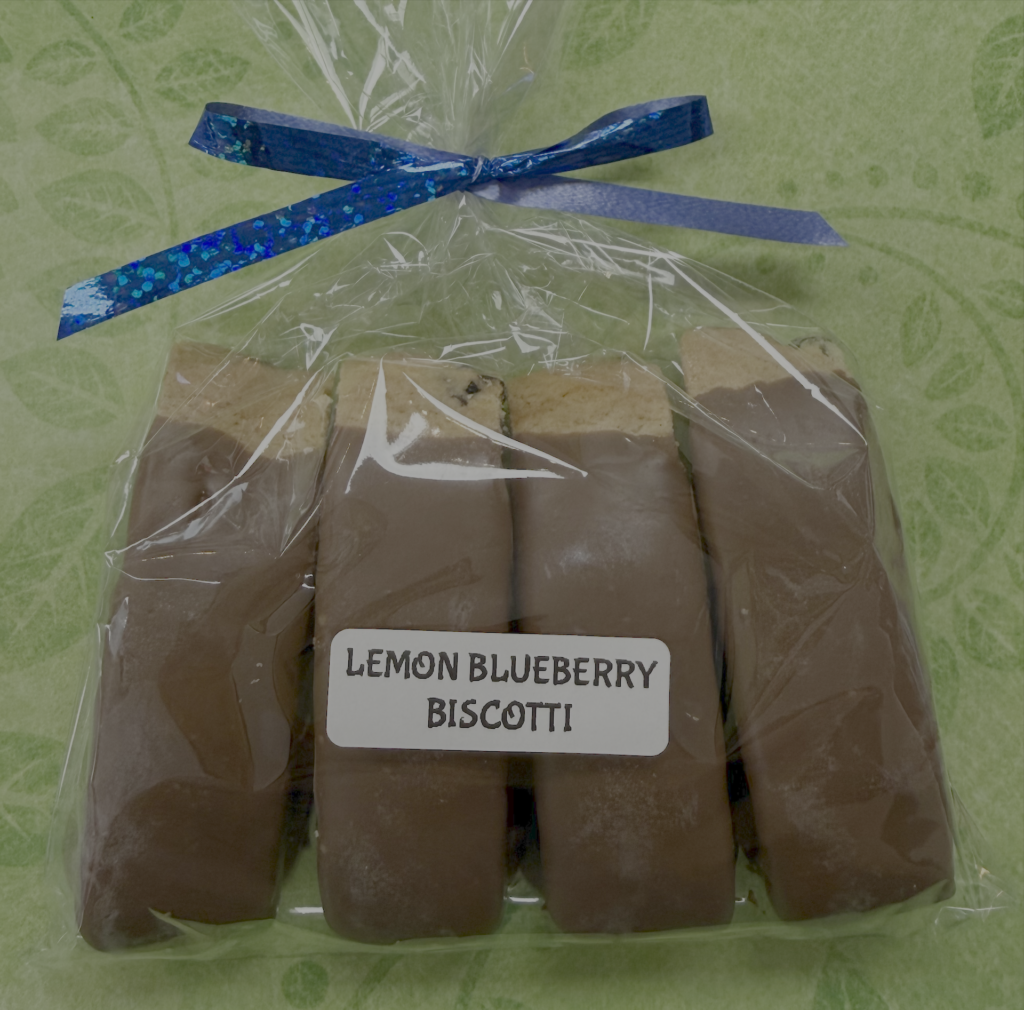 Lemon Blueberry Biscotti  $5
